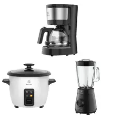 ELECTROLUX - Combo Licuadora EBS20 + Olla RCB50 + Cafetera ECM10