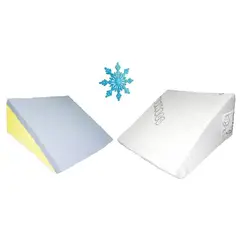 TERAFLEX - ALMOHADA COJIN ANTIREFLUJO CON GEL MEMORY FOAM BAMBOO 64x60x30 CM