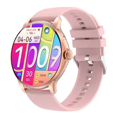 TOUMI - Reloj Inteligente GT-H9 Pro BT Smartwatch 1.43 Amoled-Rosa