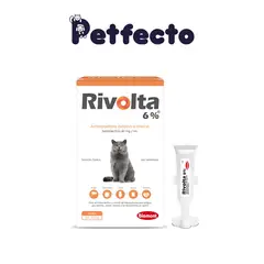 RIVOLTA - ANTIPULGAS PARA GATOS RIVOLTA 6% DE 2.6 A 7.5 kg.