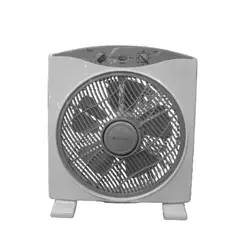 ROYAL - Ventilador Cuadrado de Mesa 12" 3 Velocidades con Timer