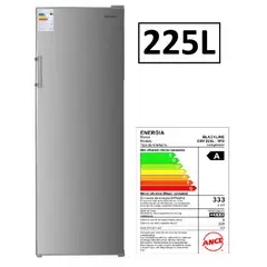 BLACKLINE - Congeladora Vertical 225L CSV 225L - 1PD