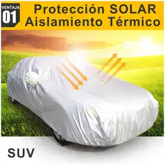 GENERICO - Cobertor Funda Para Suv Protección Solar Aislamiento Térmico