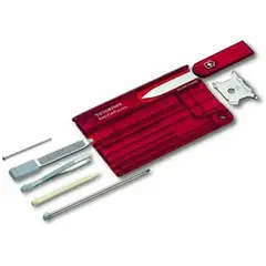 VICTORINOX - SWISSCARD QUATTRO CLASSIC - Rojo - ROJO