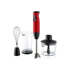OSTER - Batidora FPSTHB460A de Inmersión 400 Watts Rojo
