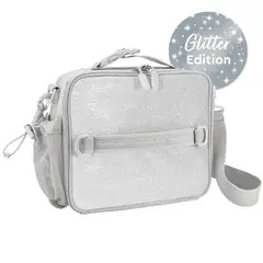 BENTGO - Porta Lonchera Kids Lunch Bag - Plateado Brilloso