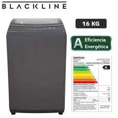 BLACKLINE - Lavadora BLACKLINE Carga Superior 16Kg SPBL16TL - Gris Oscuro