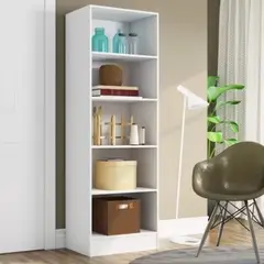 TU MESITA - Librero Clásico multiusos Pekin color Blanco