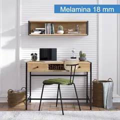 STARHOME - ESCRITORIO ESTILO INDUSTRIAL PINA ROBLE