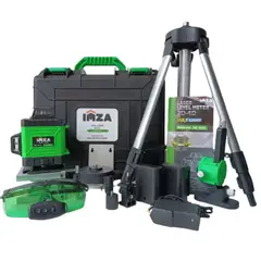 GENERICO - Nivel láser IMZA 16 líneas autonivelante luz verde 2 baterias NL16-A