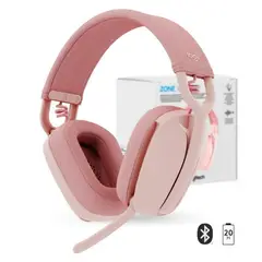 LOGITECH - AUDIFONO C/MICROF. LOGITECH ZONE VIBE 100 BLUETOOTH ROSADO