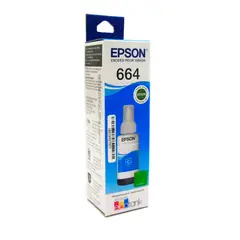 EPSON - Tinta T664 color Cyan serie L original