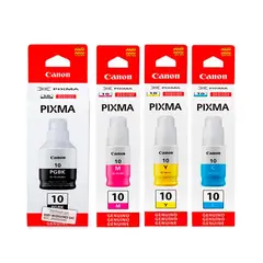 CANON - PACK DE BOTELLAS DE TINTA GI-10 G5010 G6010 G7010