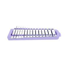 VENTURI - XILÓFONO 2 OCTAVAS LILA MÁS FUNDA