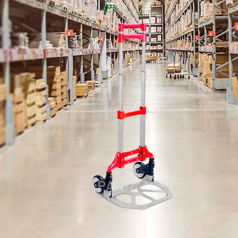 Coche Carreta Plegable Rojo 75 Kg