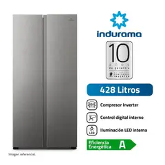 INDURAMA - Refrigeradora Side by Side 428Lts RI-769 Croma
