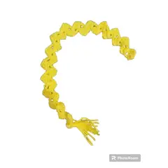 GENERICO - Separadores de Libros - ZigZag Amarillo 28cm