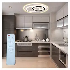 GENERICO - LAMPARA DE TECHO LED TRI COLOR