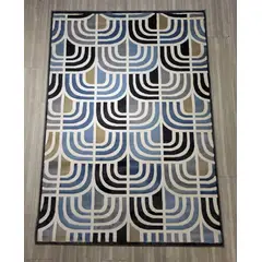 GENERICO - ALFOMBRA MODERNA DE PELO CORTO FORMATO 1.40X 2.00