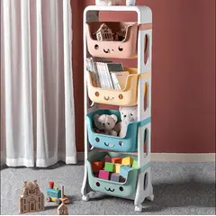 GENERICO - Organizador De Juguetes Para Niñas Niños Kawai XL