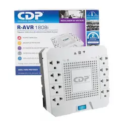 CDP - Estabilizador De Voltaje 8 Salidas R-Avr1808I 1800 Va/1000W