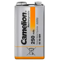 CAMELION - Bateria 9v Recargable de 250mah