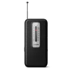 PHILIPS - Radio Portátil a Pilas Retro AM/FM - Negro