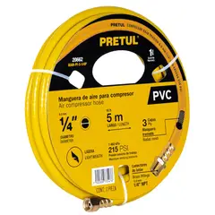Truper - Manguera de aire para compresor  5m x 1-4 Truper pretul