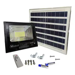 CUBULL - Reflector LED 200w con panel solar