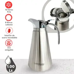 THERMOS - Termo 1 litro jarra de Acero swing