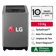 LG - LAVADORA 13KG SMART MOTION CARGA SUPERIOR WT13BPBK