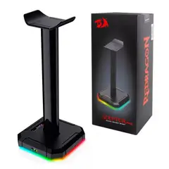 REDRAGON - SOPORTE Y HUB PARA AUDIFONO GAMER SCEPTER HA300 RGB NEGRO