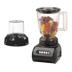 NATIONALIZER - Licuadora 400 W Vaso de Vidrio NT-880G - Negro