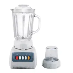 NATIONALIZER - Licuadora 400 W Vaso de Vidrio NT-880G - Blanco