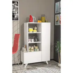 TU MESITA - Alacena de cocina 2 puertas Jordi color Blanco