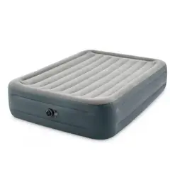Intex - Cama Colchon Inflable Eléctrico Queen Intex  Altura 46cm