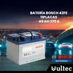BOSCH - Batería S4 45D 42FE 45Ah CCA370 12V para Auto