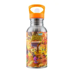 PALADONE - BOTELLA DE METAL DE ANIMAL CROSSING STRAW AUTUMN