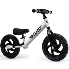 VALIANT - Bicicleta de Equilibrio balance niños Plata Aro12