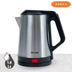 RECORD - HERVIDOR INOX 18L NEGRO