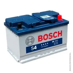 BOSCH - Batería S4 66HP 70Ah CCA660 – Arranque Potente
