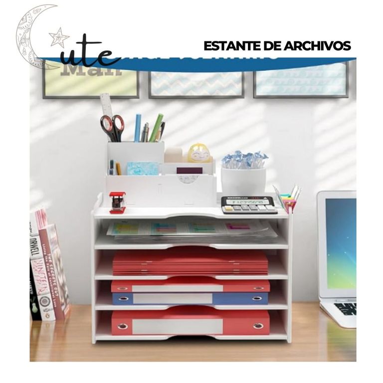 ESTANTE ORGANIZADOR DE ARCHIVOS