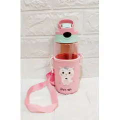 GENERICO - Tomatodo para Niños con Funda Kawaii - Rosado