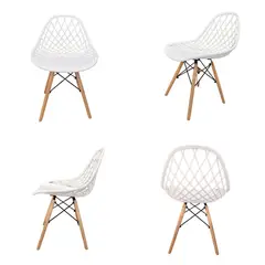 GRUPO CB - Silla Calada Modelo Creta Pack x4