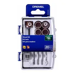 DREMEL - Micro Kit de accesorios para Lijado de Madera 733