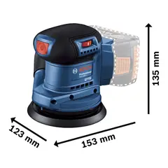 BOSCH - Lijadora Inalambrica GEX 185-LI Baretool