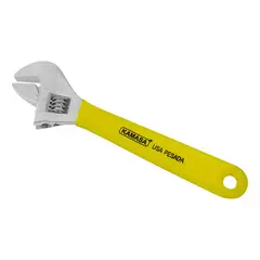 KAMASA - Llave Francesa 8 M/Amarillo Kamasa KM442