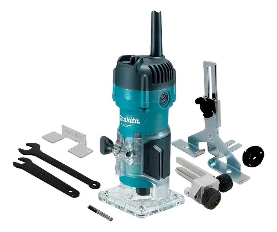 Ruteadora Fresadora 1/4" M3700B 530W 35,000 Rpm Makita Mt