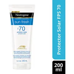 NEUTROGENA - Neutrogena Sun Fresh Bloqueador Solar Fps 70 200 Ml