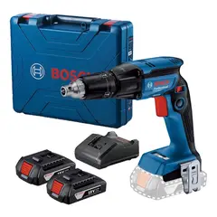 BOSCH - Atornillador Drywall GTB 185-LI 18V 1/4" 2 Baterías 2Ah